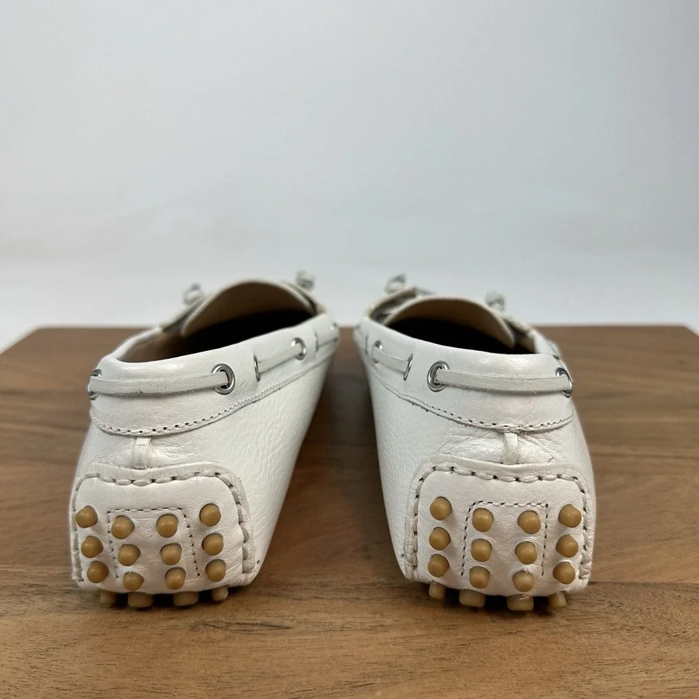 New Womens Veronica Beard Jia‎ Boat Shoe Leather Shoes Size 7.5 M